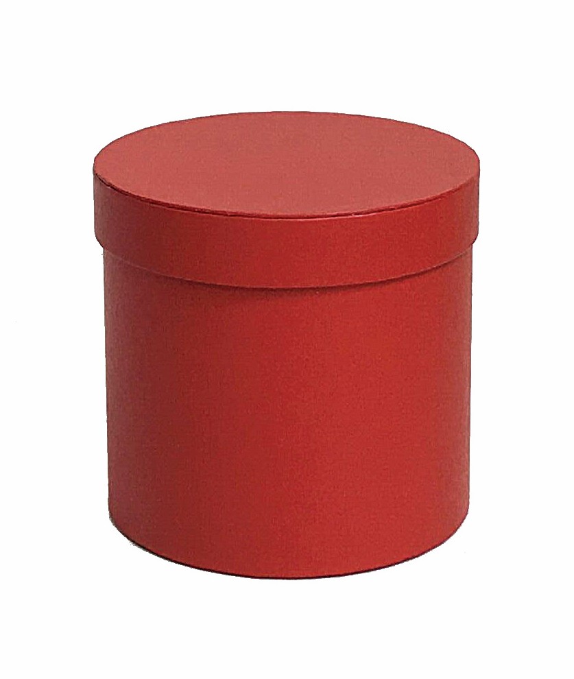 JK Home Décor - Κουτί Χάρτινο Κόκκινο 14x13cm