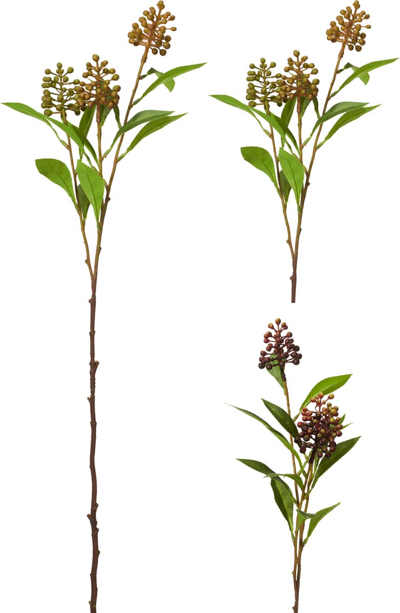 JK Home Décor - Κλαδί Berry Mytroceue 20x70cm 2Σχδ