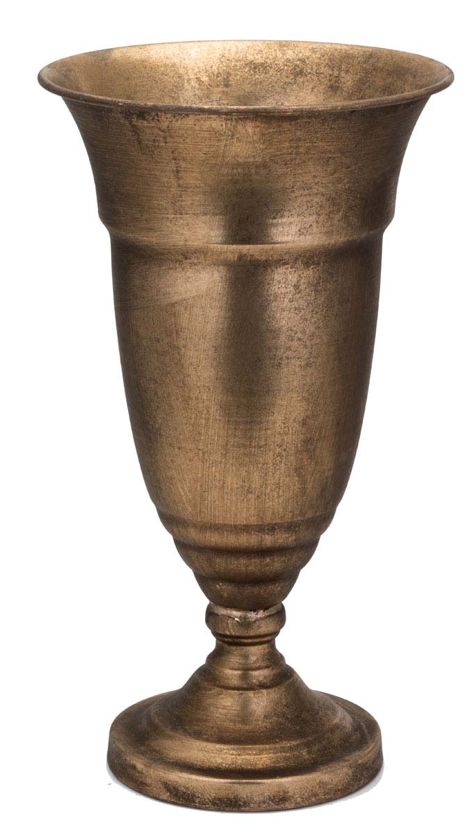 JΚ Home Décor - Ανθοδοχείο Μεταλλικό Antique 23x23x41.5cm