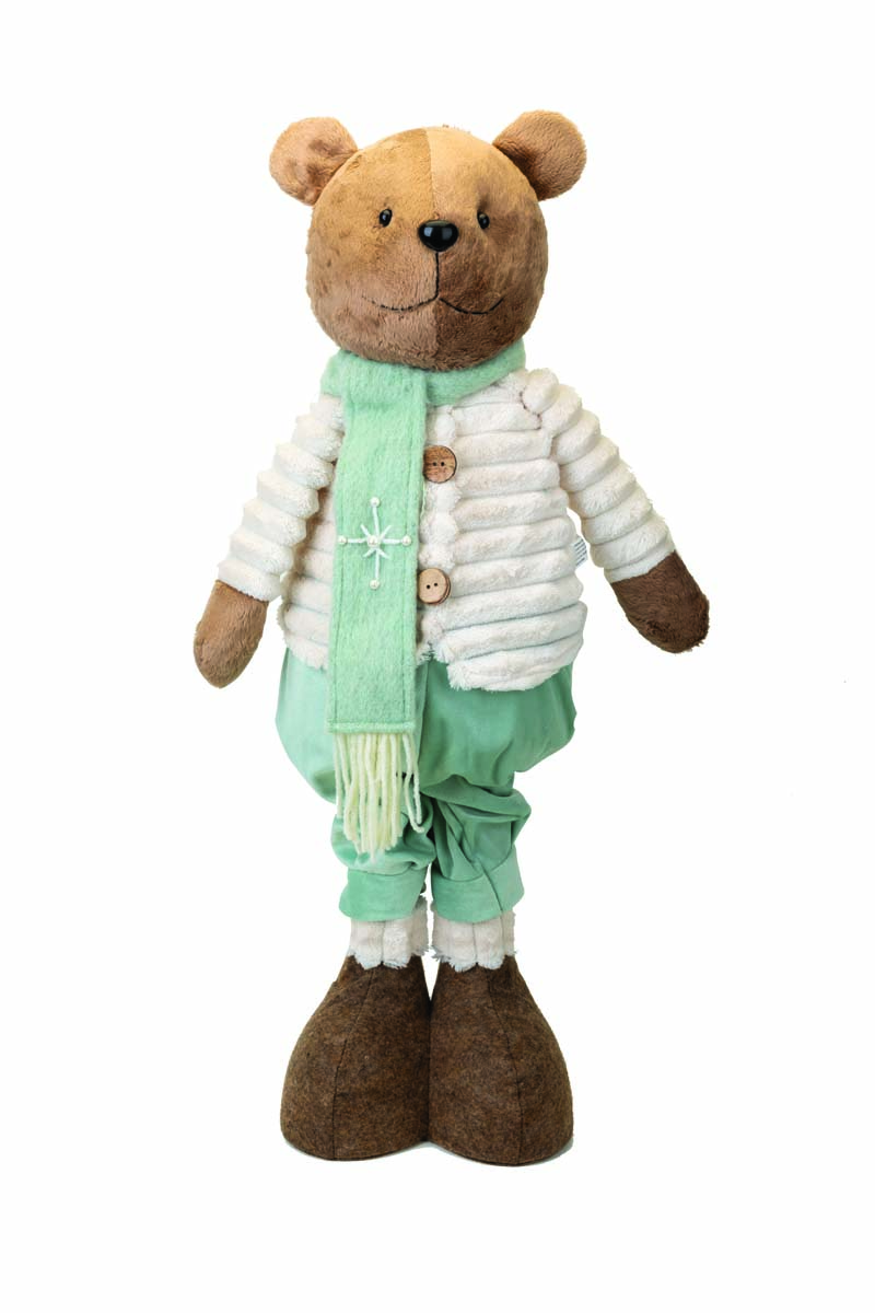 JK Home Décor - Αρκούδος Mint Ski Πτυσσόμενος 27x18x48-88cm