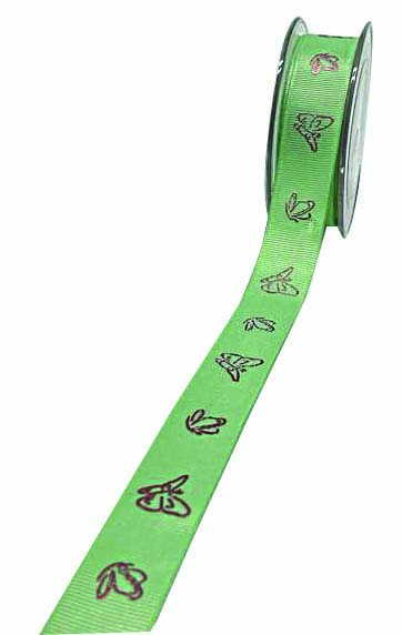 JK Home Décor - Κορδέλα Gro Foil Papillon Τσάι 2.3cmx9m