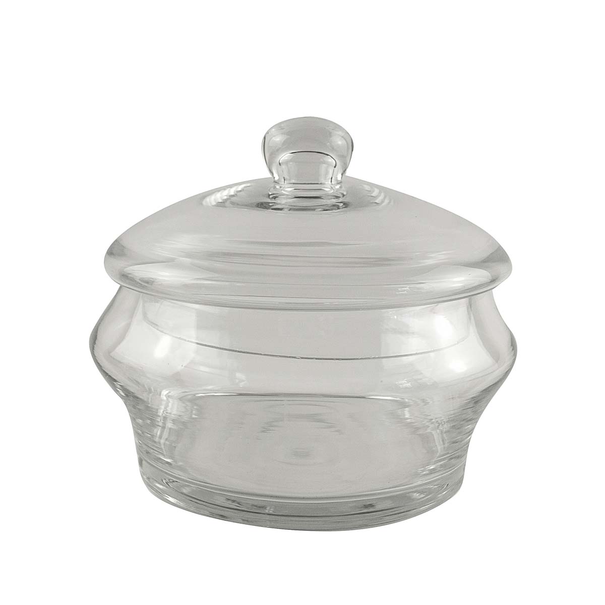 JK Home Décor - Γυάλα με Καπάκι 17x15cm