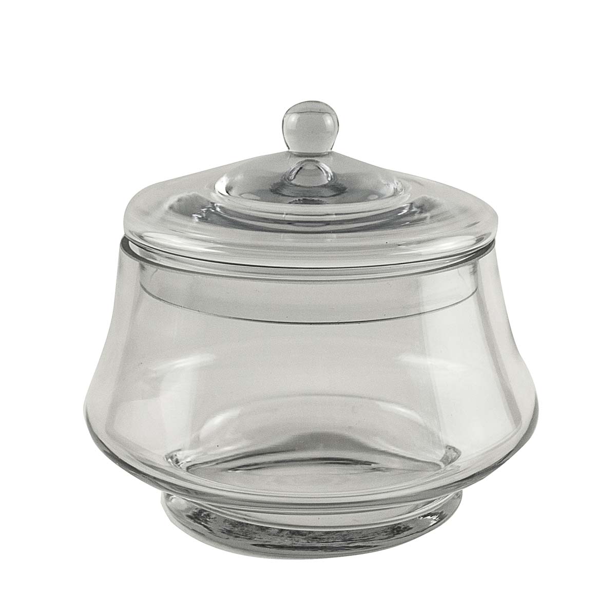 JK Home Décor - Γυάλα με Καπάκι 21.5x19cm