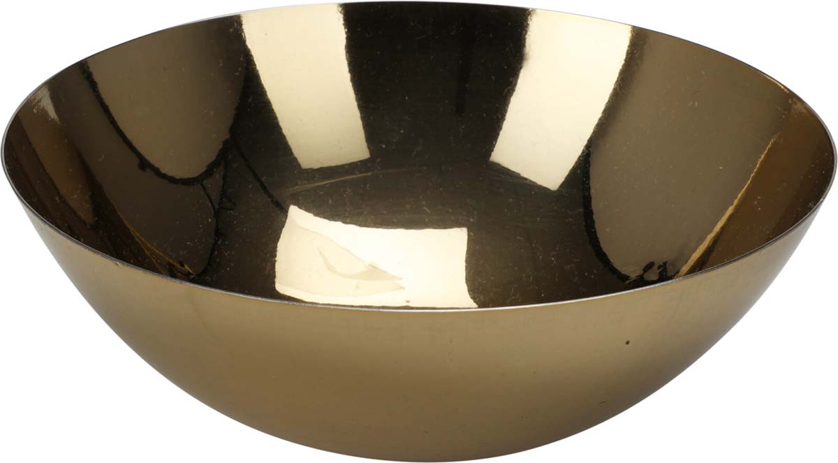 JK Home Décor - Μπωλ από Ατσάλι Χρυσό 12cm
