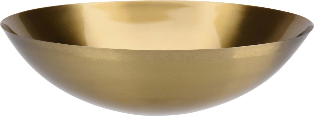 JK Home Décor - Μπωλ από Ατσάλι Χρυσό 27cm