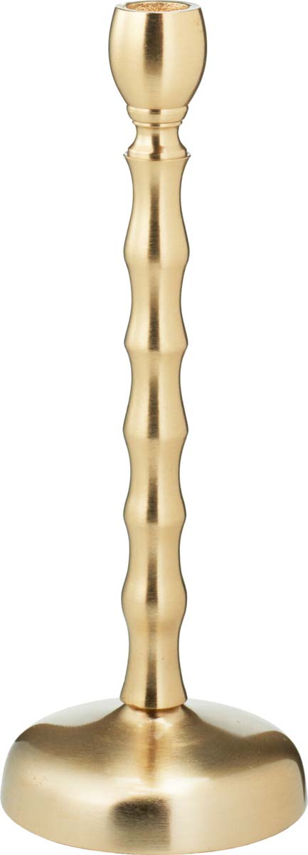 JK Home Décor - Κηροπήγιο από Αλουμίνιο Χρυσό 10x27cm