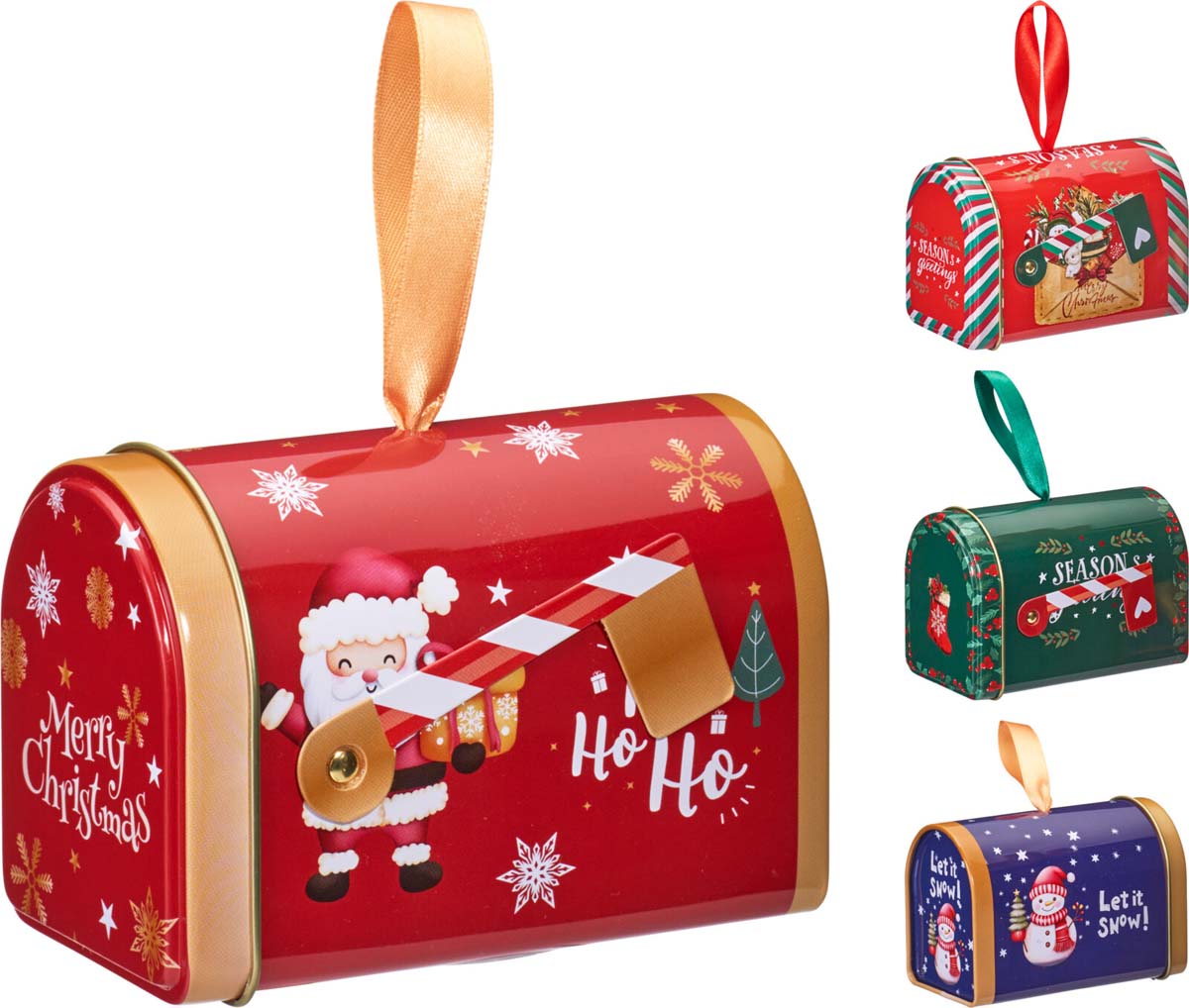 JK Home Décor - Κουτί Μεταλλικό Γραμματοκιβώτιο 11x7.5x7.5cm 3Σχδ
