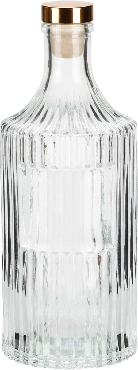JK Home Décor - Μπουκάλι από Γυαλί 500ml 8x20cm