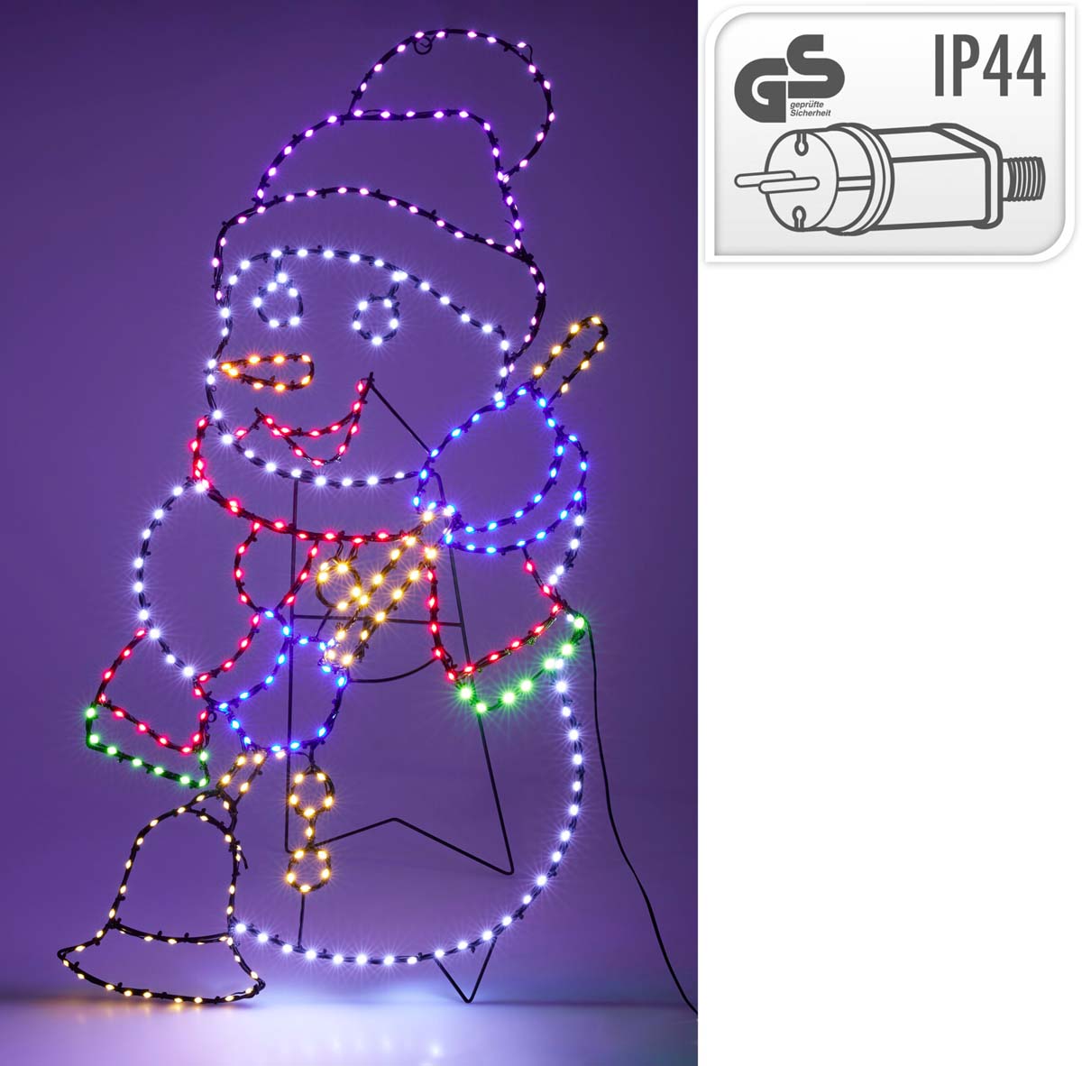 JK Home Décor - Χιονάνθρωπος 326LED 50x90cm