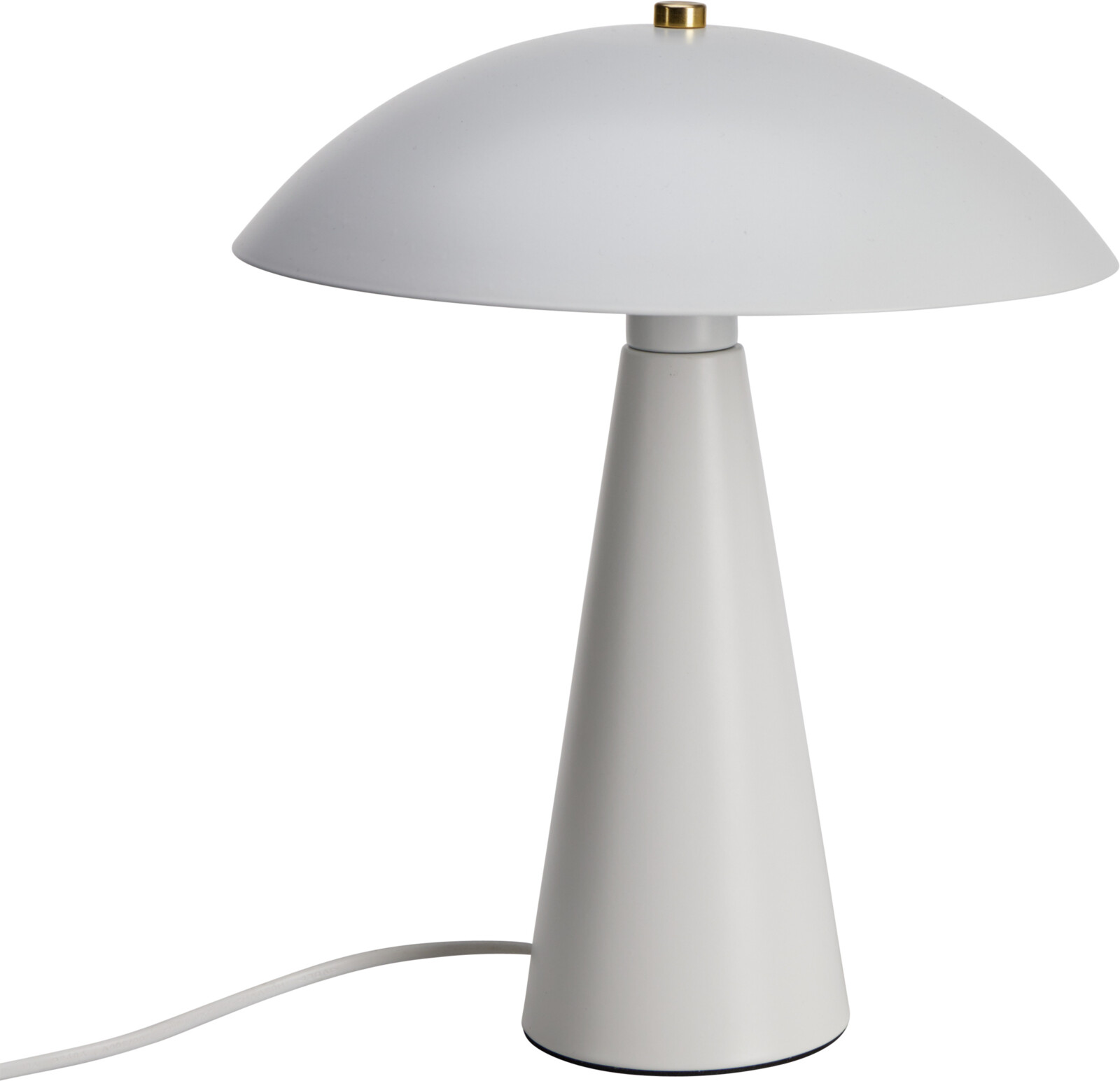 JK Home Décor - Επιτραπέζιο Φωτιστικό από Μέταλλο Λευκό 26x31cm