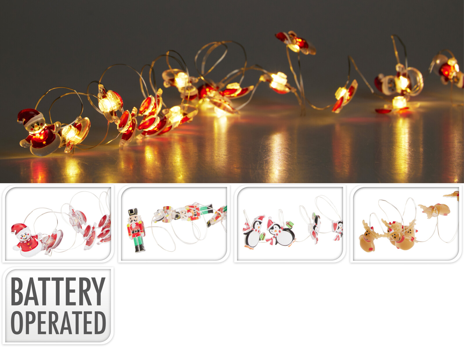 JK Home Décor - Λαμπάκια Silverwire WW 20LED 2M 4Σχδ