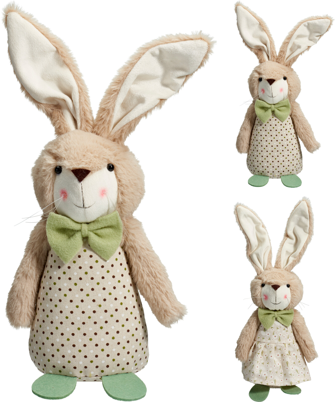 JΚ Home Decor - Λαγός Όρθιος 38cm 2Ass