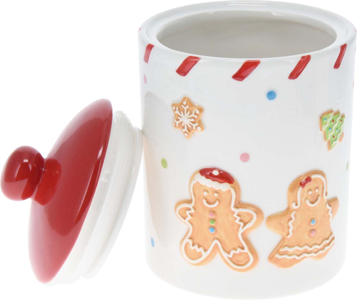 JK Home Décor - Μπισκοτιέρα Gingerbread από Δολομίτη 12x18cm