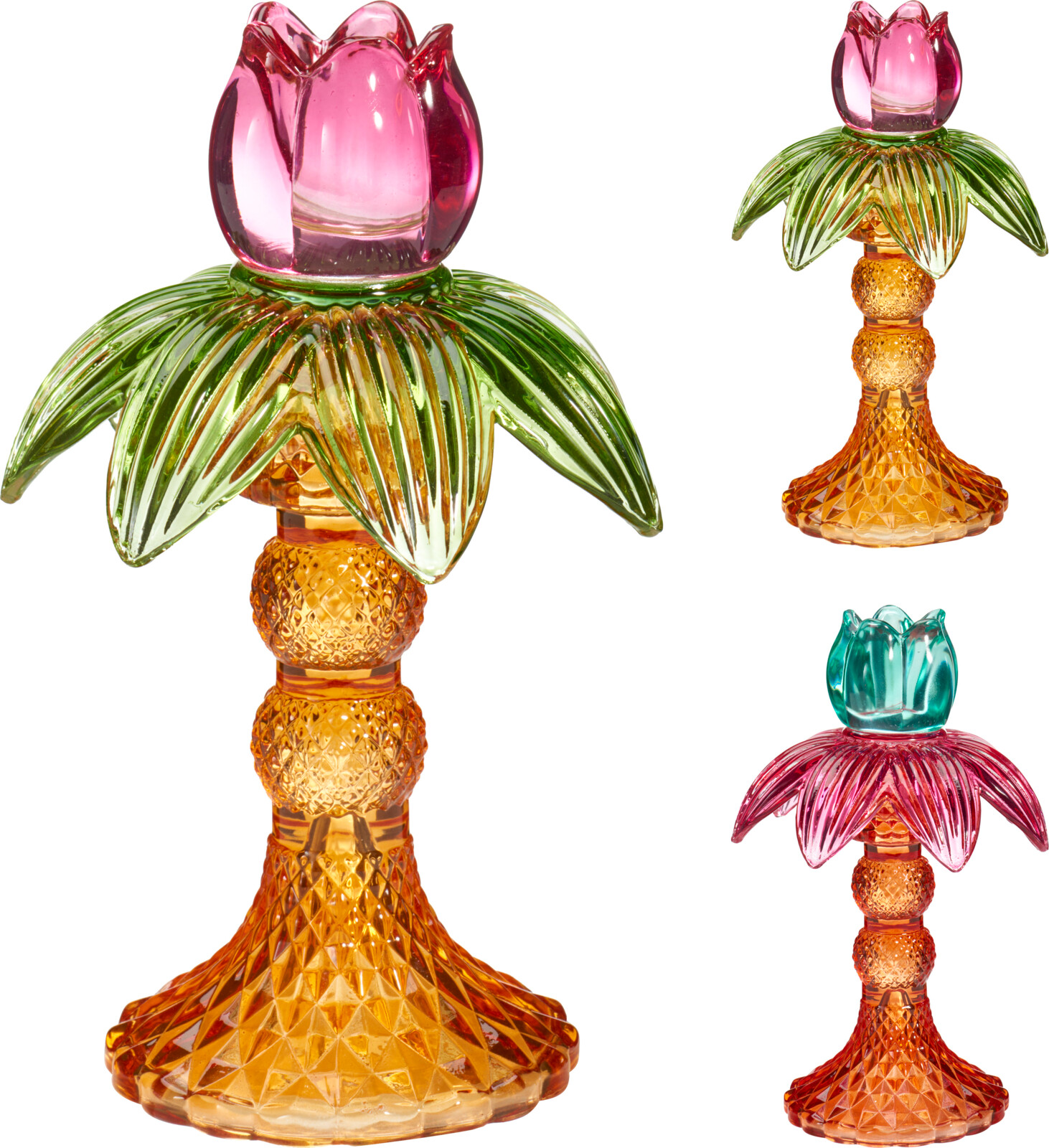 JΚ Home Decor - Κηροπήγιο 17.5cm 2Ass