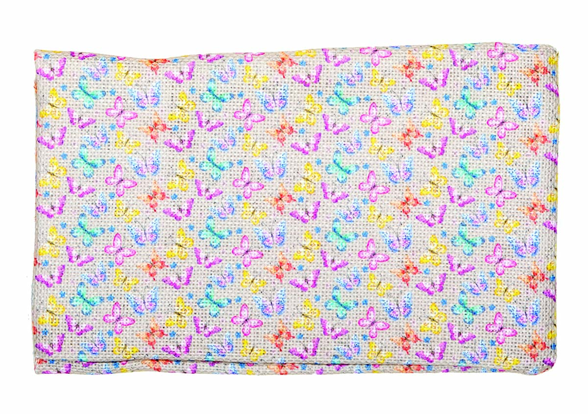 JΚ Home Décor - Πουγκί Τσουβάλι New Butterflies 20x30cm Φυσικό
